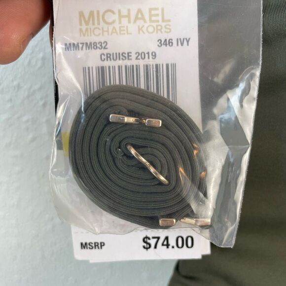 NWT MICHAEL Michael Kors Ivy Tankini Top Size S - Picture 5 of 5